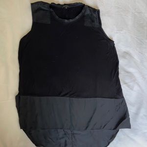 Rag and bone silk sleeveless top size large